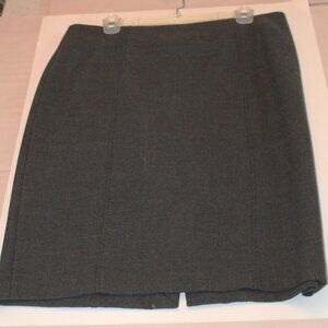 Loft Size 12 Dark Grey Pencil Skirt